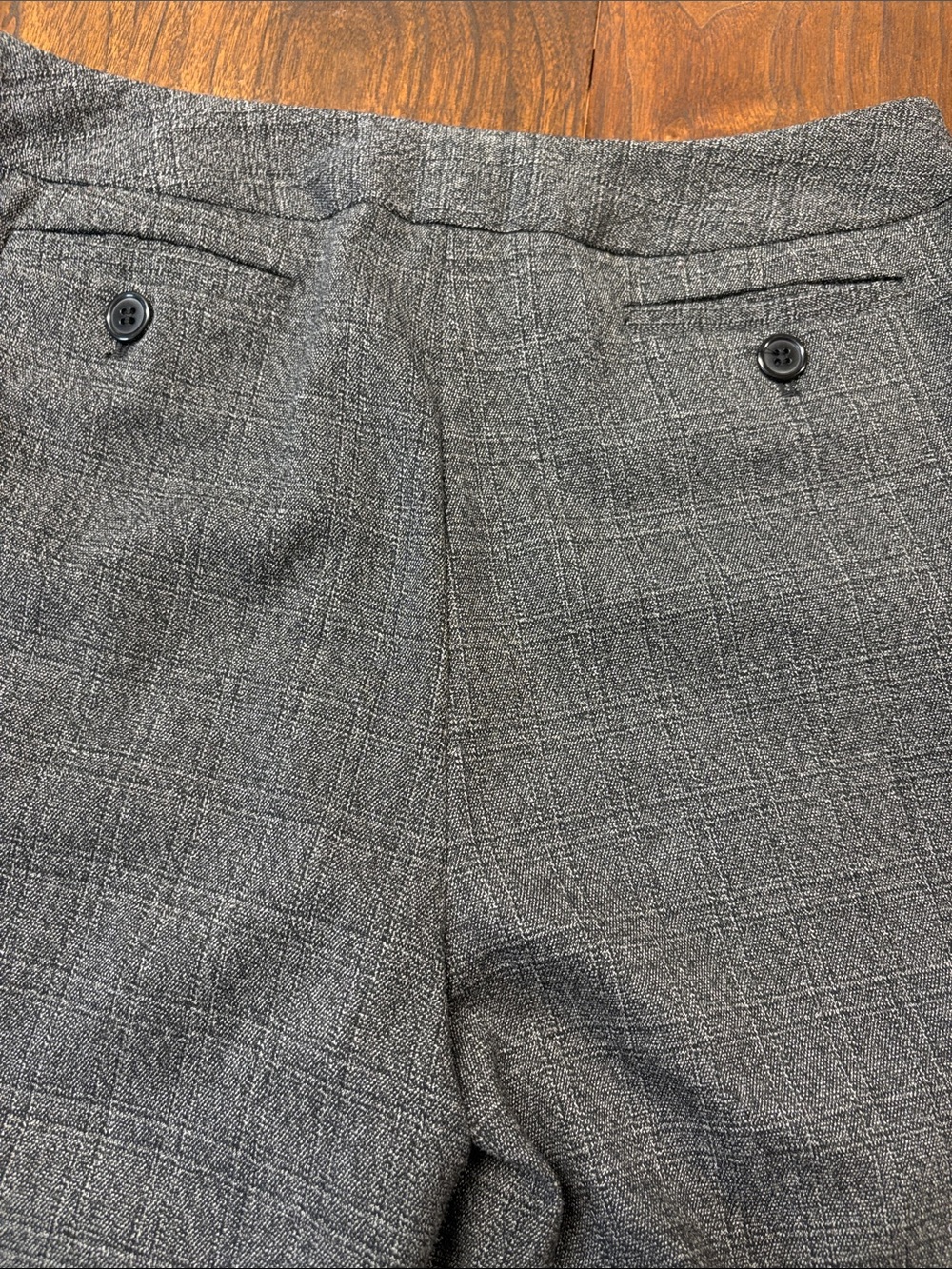 Chadwicks Charcoal Gray Straight-Leg Trousers - Picture 5 of 9